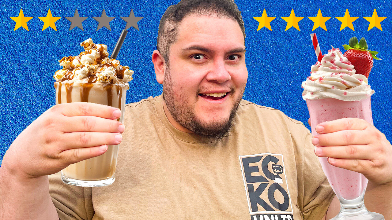 Rating EVERY Fast Food Milkshakes in my City!