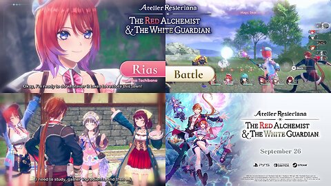 Atelier Resleriana: The Red Alchemist & The White Guardian (Nintndo Switch and PS5) Summerfest 2025 Sneak Preview Trailer