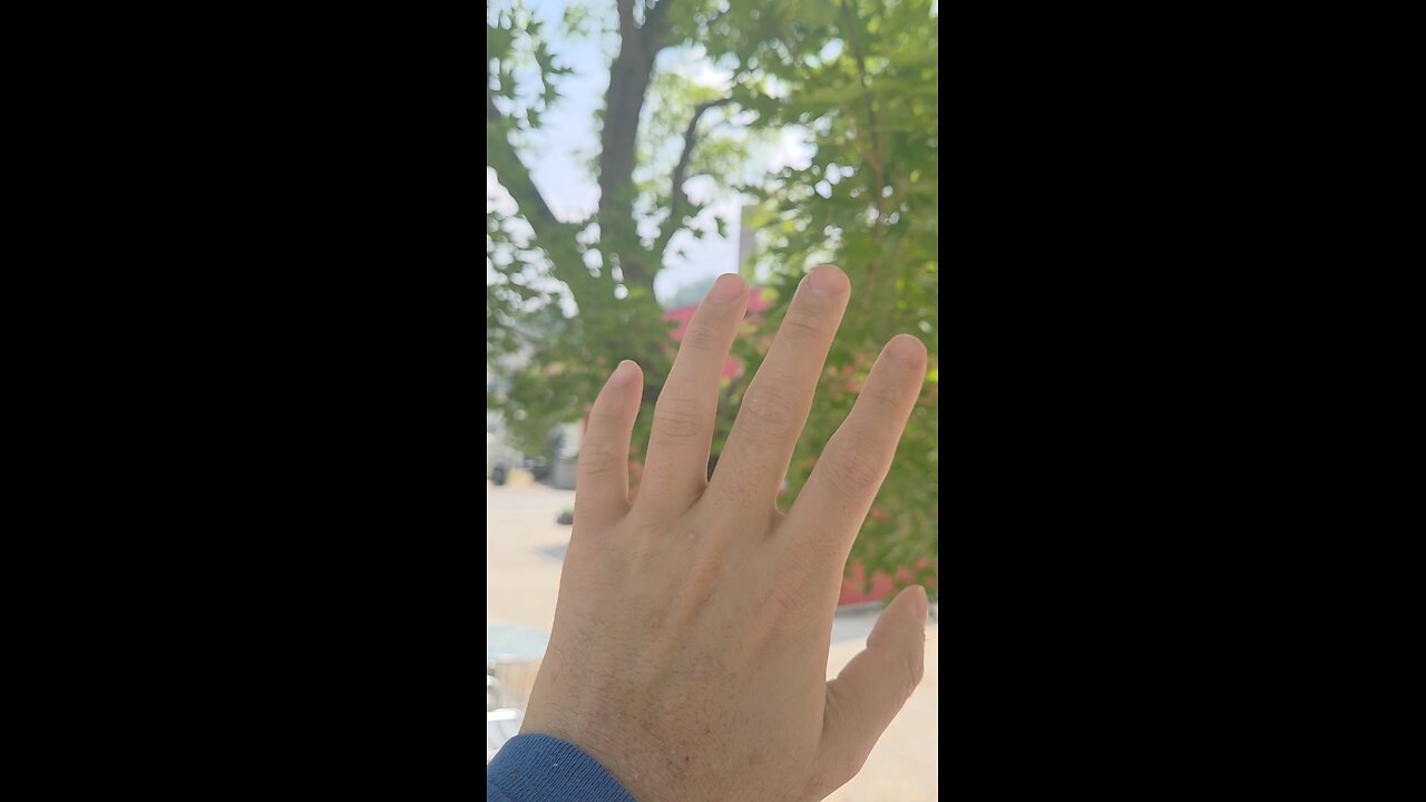 Take a rest while watching the video