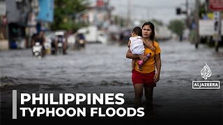 Philippines hit hard by Typhoon Co-May, dozens killed in flooding