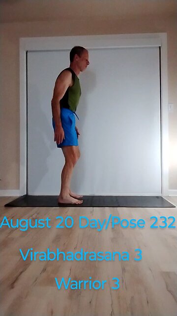 Virabhadrasana 3 / Warrior 3 Pose