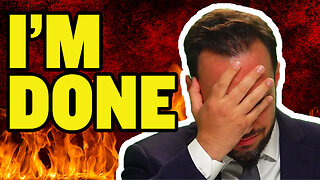 I Can’t Do This Show Anymore…
