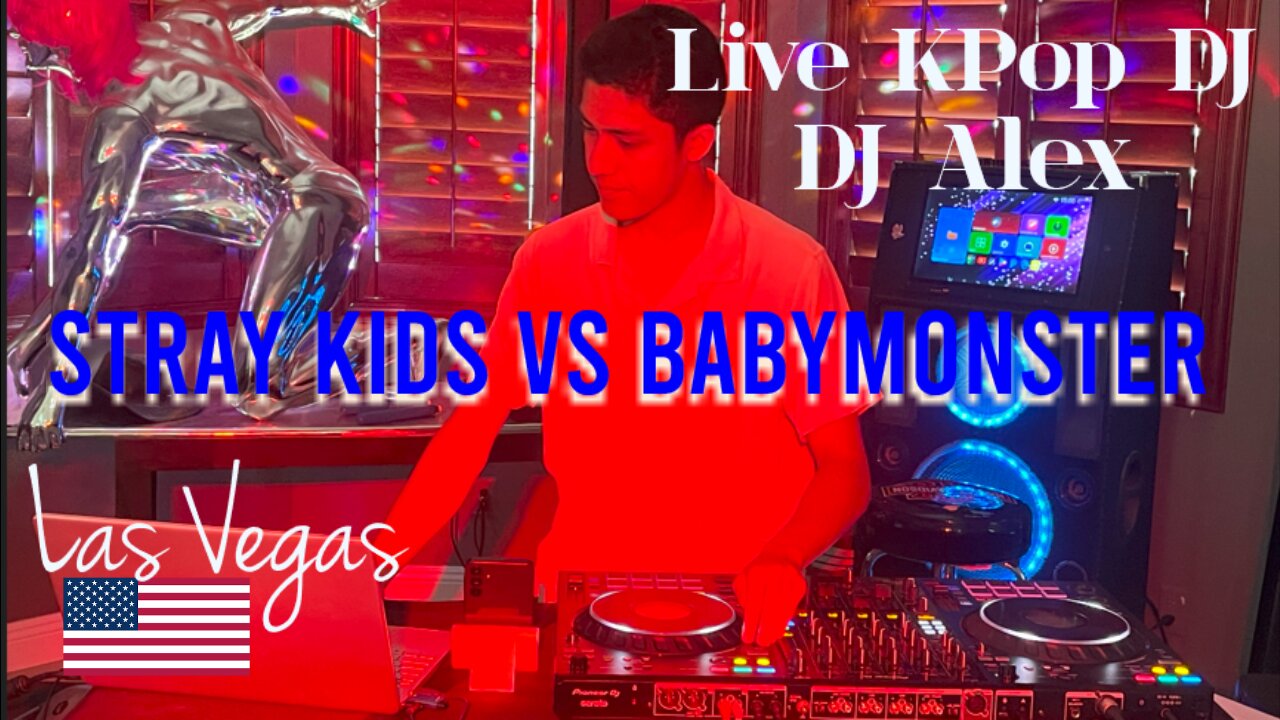 Stray Kids vs BabyMonster KPop Music Mix Live -DJ Alex