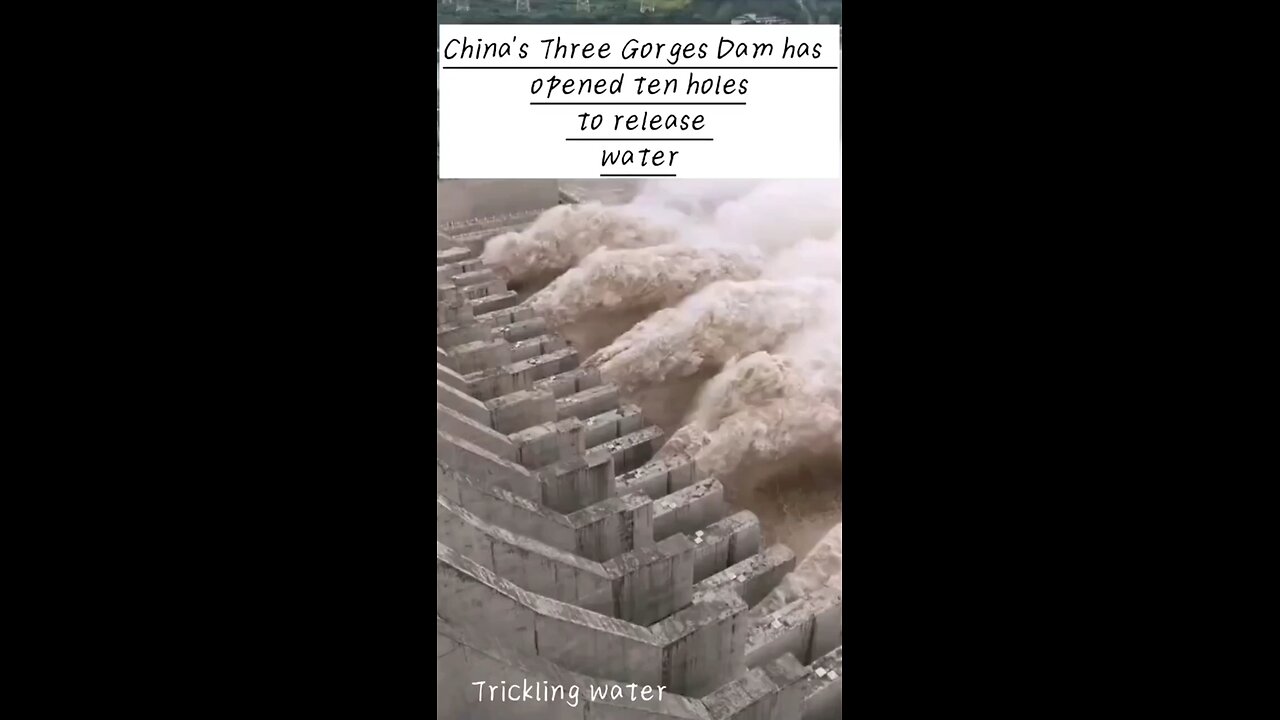 China's Three Gorges Dam Has Open