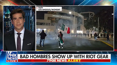 Jesse Watters: Democrats Are 'Covering Up The Riots Like Biden's Brain'