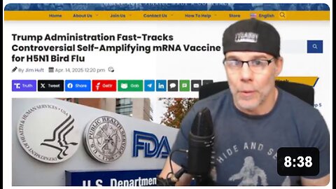 Trump and the New Self-Amplifying mRNA 04/2025