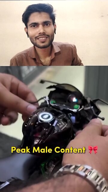 Toy Bike Real male Content