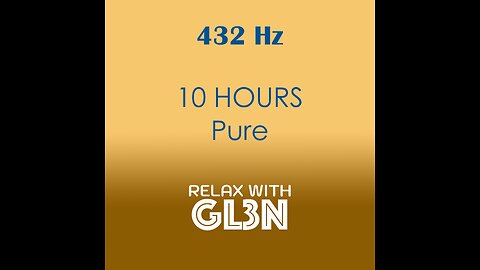 10 Hours Pure Meditation Music IV | relaxwithgl3n | No Ads, Black Screen