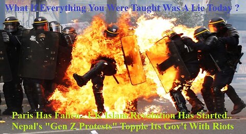 Paris Has Fallen.. UK Islam Revolution Has Started.. Nepal's "Gen Z Protests" Topple Gov't Riots 