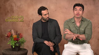 Henry Golding And Marwan Kenzari Talk 'The Old Guard 3' Hopes And That Romantic Joe/Nicky Scene