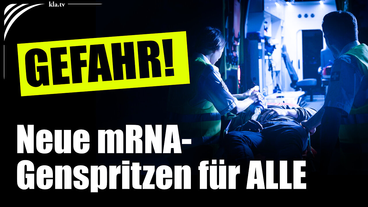 Ein Verbrechen an der Menschheit: Neue mRNA-Genspritzen für alle