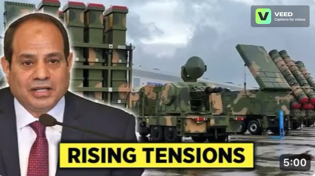 Egypt Deploys Chinese Air Defense To its Borders