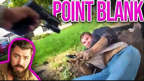 Mugger Shoots Cop Point-blank!