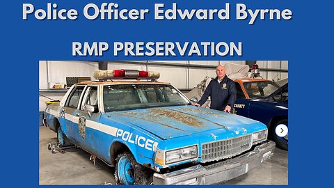 Police Officer Edward Byrne RMP PRESERVATION