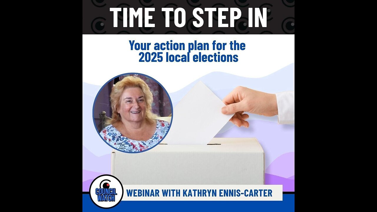 RCR Webinar: Your Action Plan For The 2025 Local Elections