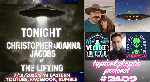 🎙✨ TSP #2109 – Christopher & Joanna Jacobs: Channeled Readings & Galactic Guidance w/ The Lifting