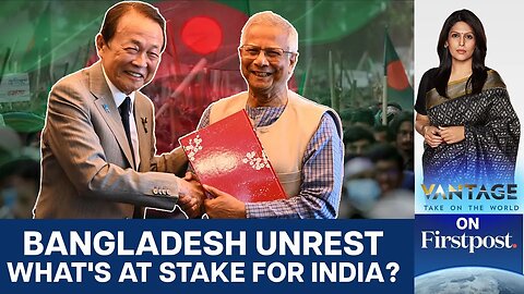 Yunus Jets Off to Japan Amid Massive Unrest in Bangladesh _ Vantage with Palki Sharma _ N18G