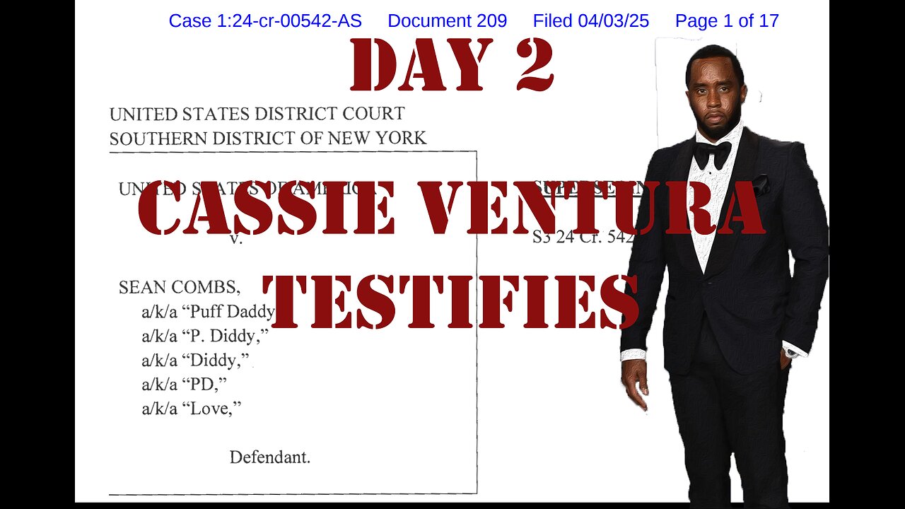 United States v. Combs: Diddy on Trial Day 2 (May 13, 2025)