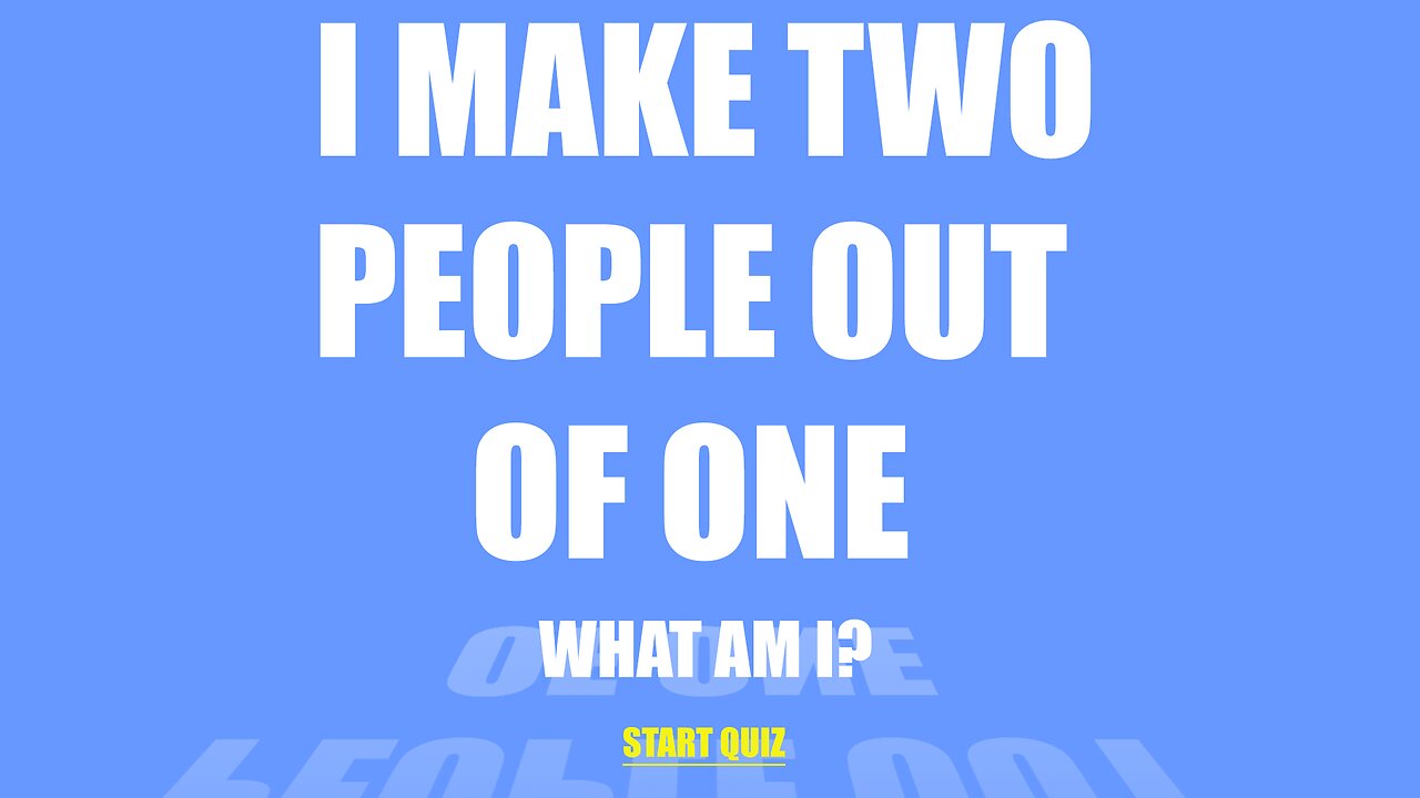 This riddle will only be solved by clever individuals!