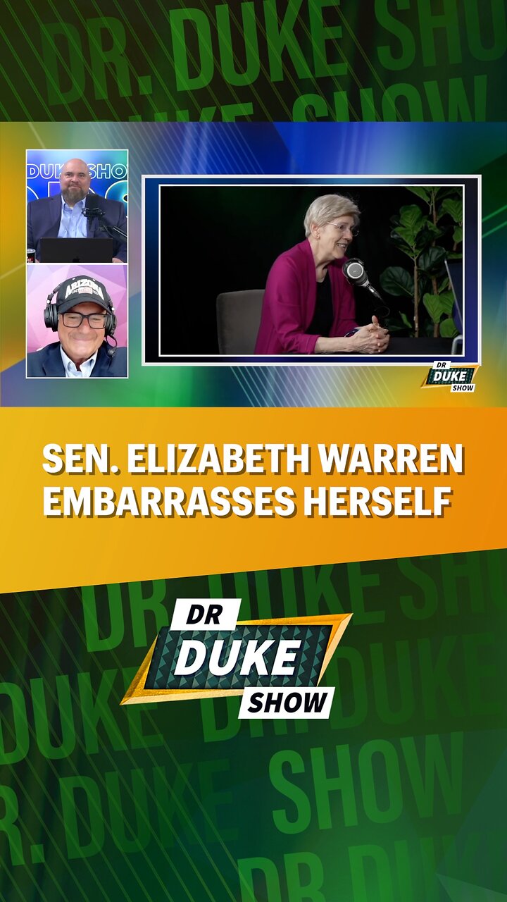 đď¸Elizabeth Warren Embarrasses Herself On Podcast
