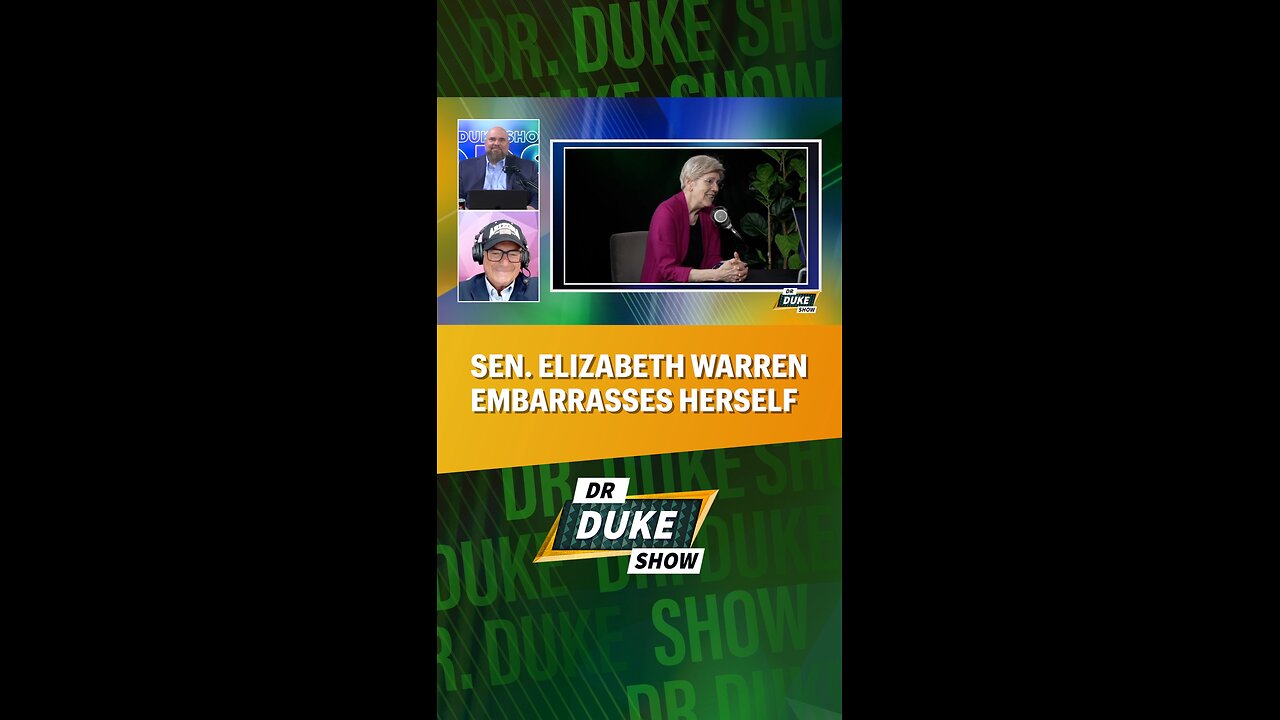🎙️Elizabeth Warren Embarrasses Herself On Podcast
