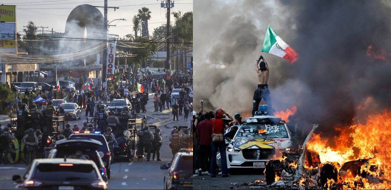 LA Anti ICE Riots Have Caused The Pentagon To Deploy US Marines