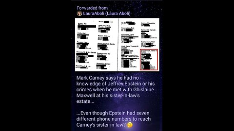 How many times did Mark Carney visit Epstein Island❓