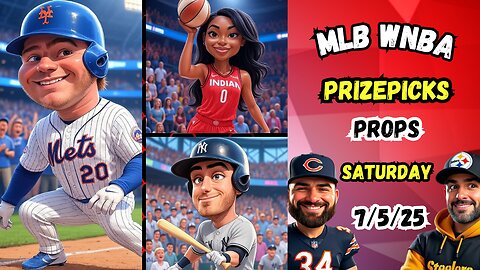 🇺🇸 9 BEST MLB PICKS TODAY SATURDAY | 🏀 PRIZEPICKS WNBA PICKS TODAY | MLB PROPS | 7/5/25