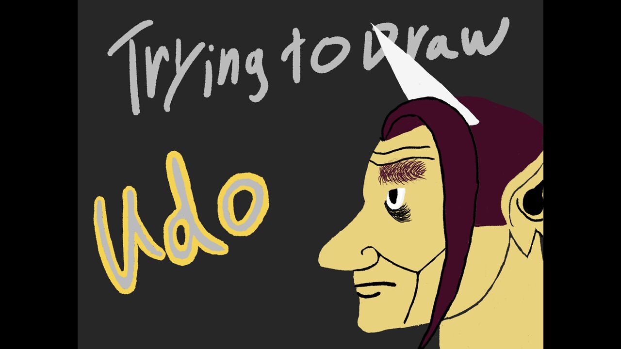 Trying to Draw Udo