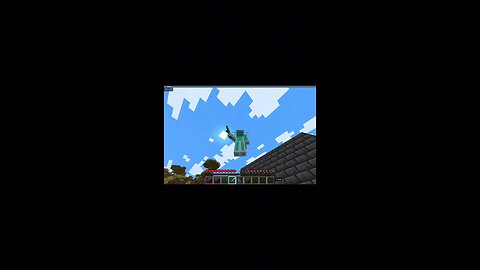 lava chicken dance in Minecraft 😎😁