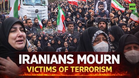 Iranians mourn victims of demonstrations as Tehran holds massive funeral