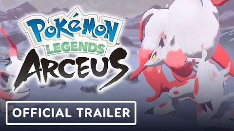 Pokemon Legends - Arceus - Official Hisuian Forms Zorua And Zoroark Trailer