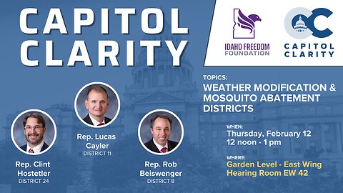 Capitol Clarity Weather Modification and much more