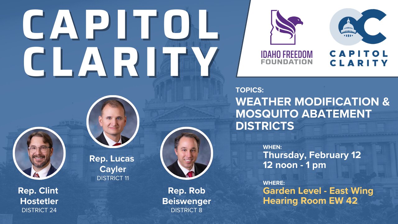 Capitol Clarity Weather Modification and much more