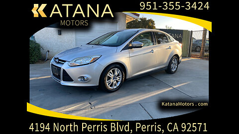 STOCK 664 - 2012 Ford Focus SEL