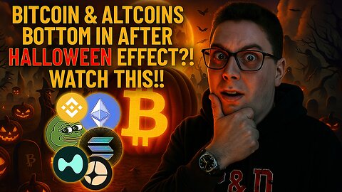Halloween Effect Crashes Bitcoin Altcoins Meme Coins!! Watch What Comes Next!!