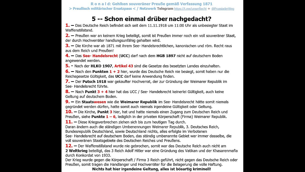 Update Reiner Füllmich
