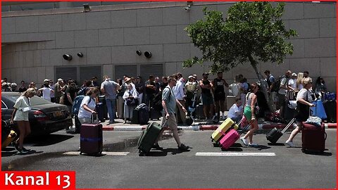 People evacuated from Israel and Israelis stranded in Cyprus find shelter and kosher meals