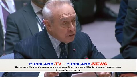 Rede des Mexiko- Vertreters bei der Sitzung des UN-Sicherheitsrats zum Thema Venezuela