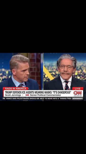 Scott Jennings CLAPS BACK at Geraldo Rivera Over ICE Agents Wearing Masks
