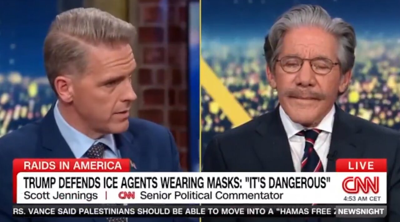 Scott Jennings CLAPS BACK at Geraldo Rivera Over ICE Agents Wearing Masks