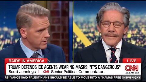 Scott Jennings CLAPS BACK at Geraldo Rivera Over ICE Agents Wearing Masks