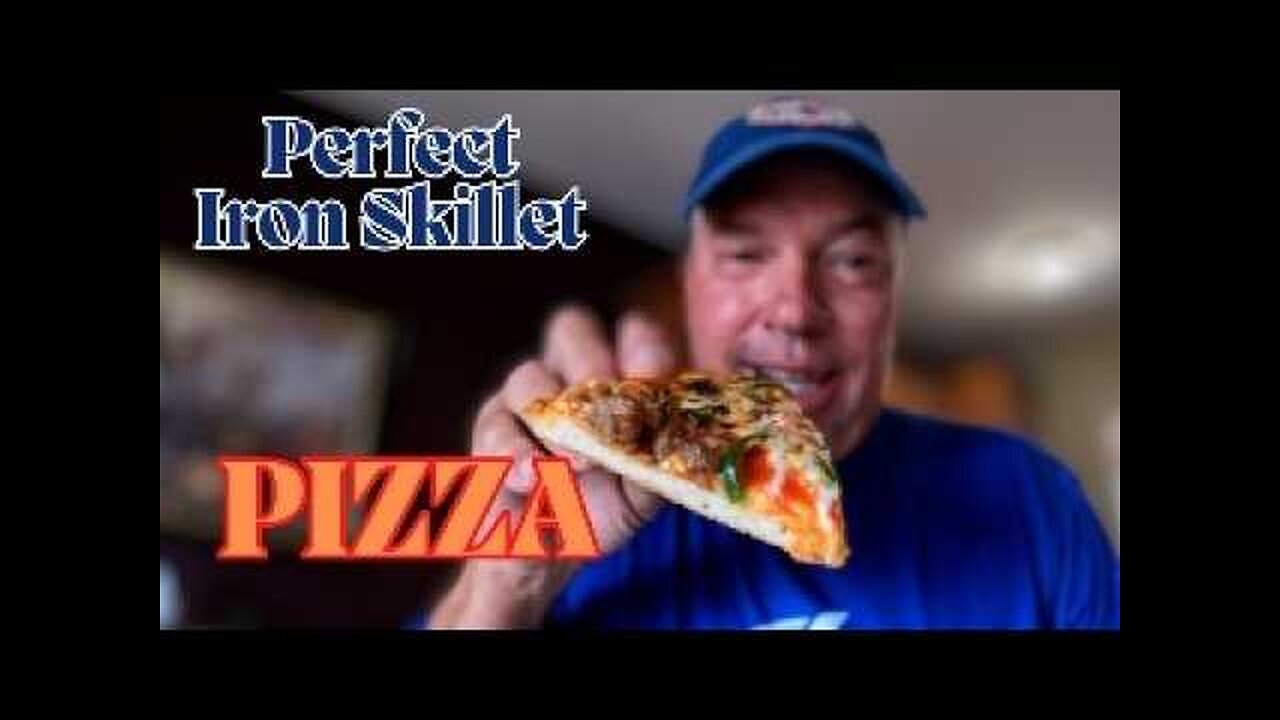 I Made Iron Skillet Pizza in 30 Minutes and It's a GAME CHANGER
