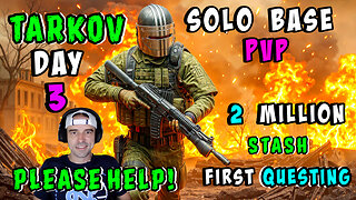 🔴LIVE - DAY 3 OF TRYING TO ESCAPE FROM TARKOV! QUESTING HELP IS APPRECIATED!!