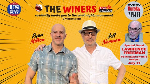The Winers Ep. 43 (streams live on July 17 at 7 PM ET)