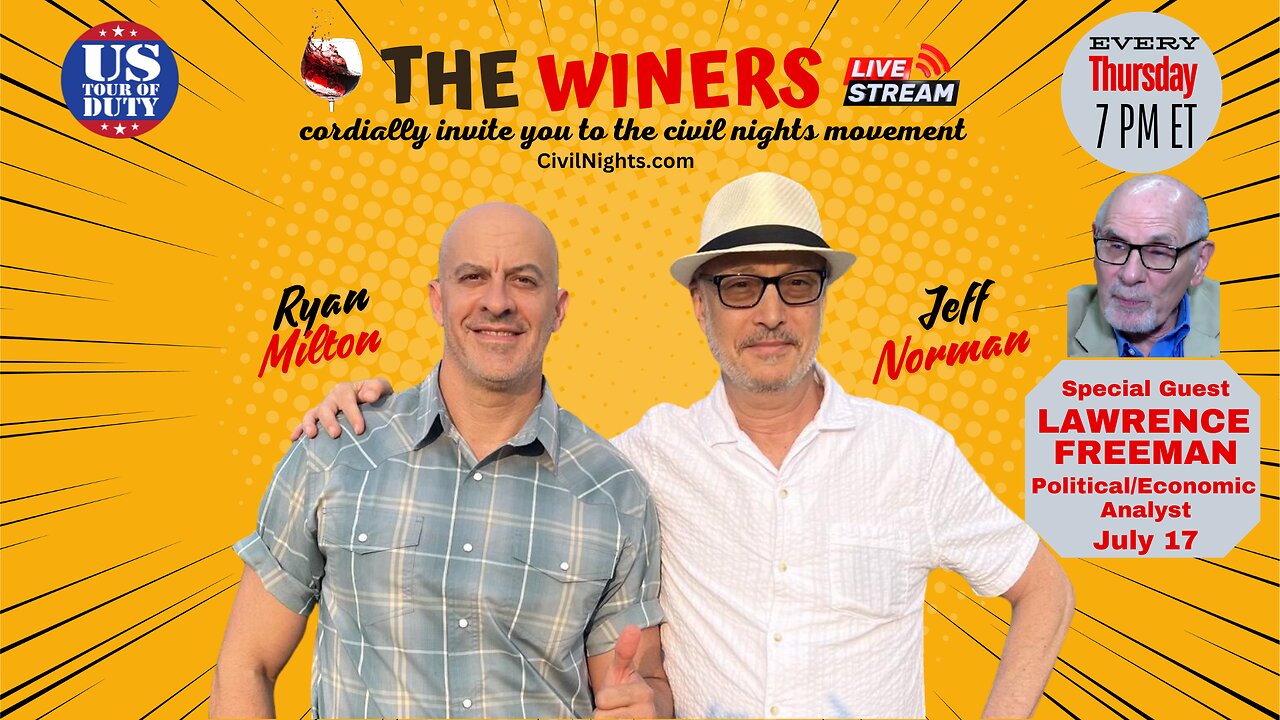 The Winers Ep. 43 (streams live on July 17 at 7 PM ET)