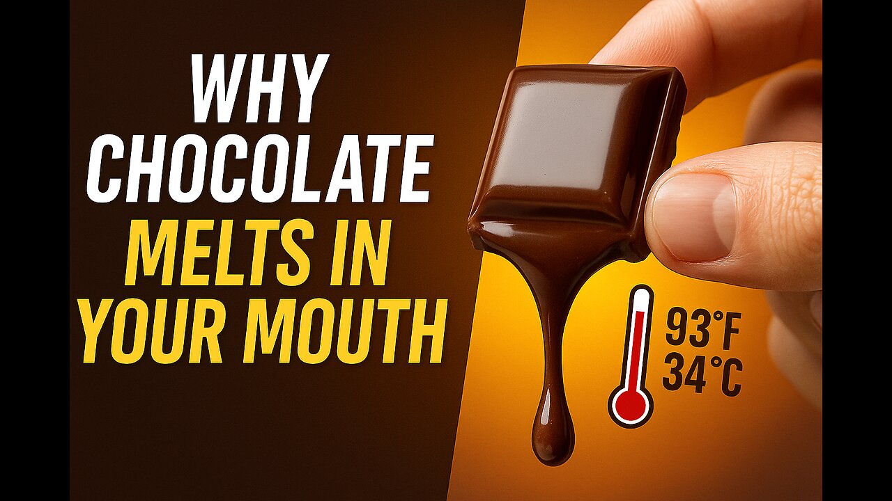 🍫 Chocolate Bloom EXPLAINED – Why Does It Turn White? | Food Science Breakdown