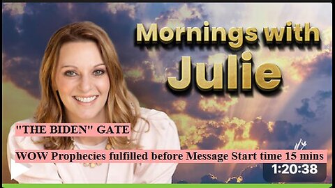 Julie Green subs "THE BIDEN" GATE