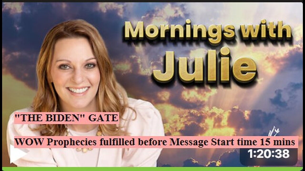 Julie Green subs "THE BIDEN" GATE