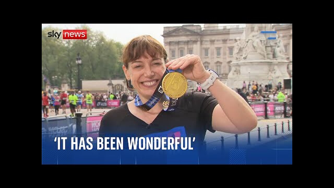 Sky s Beth Rigby successfully completes London Marathon